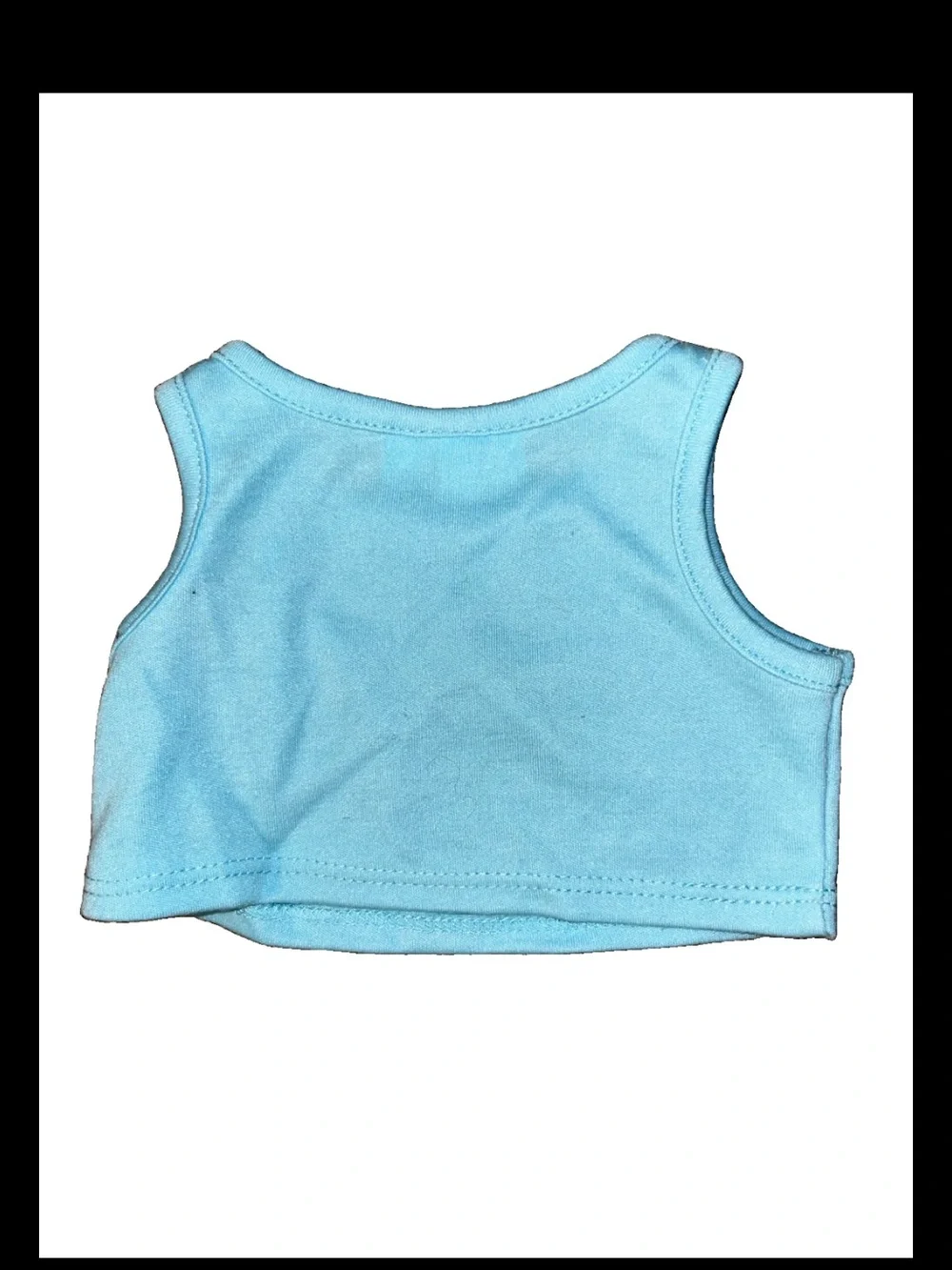 Build A Bear Workshop Mermaid Tank Top Shirt Today I Will Be A Mermaid Blue Top